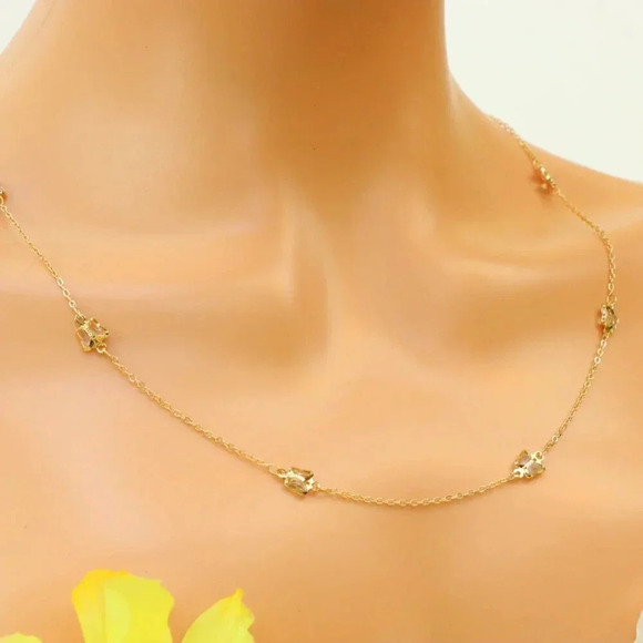 Minimalist Necklace, Sleek & Modern Design, Women’s Fashion, YC110326-N - Picture 6 of 10